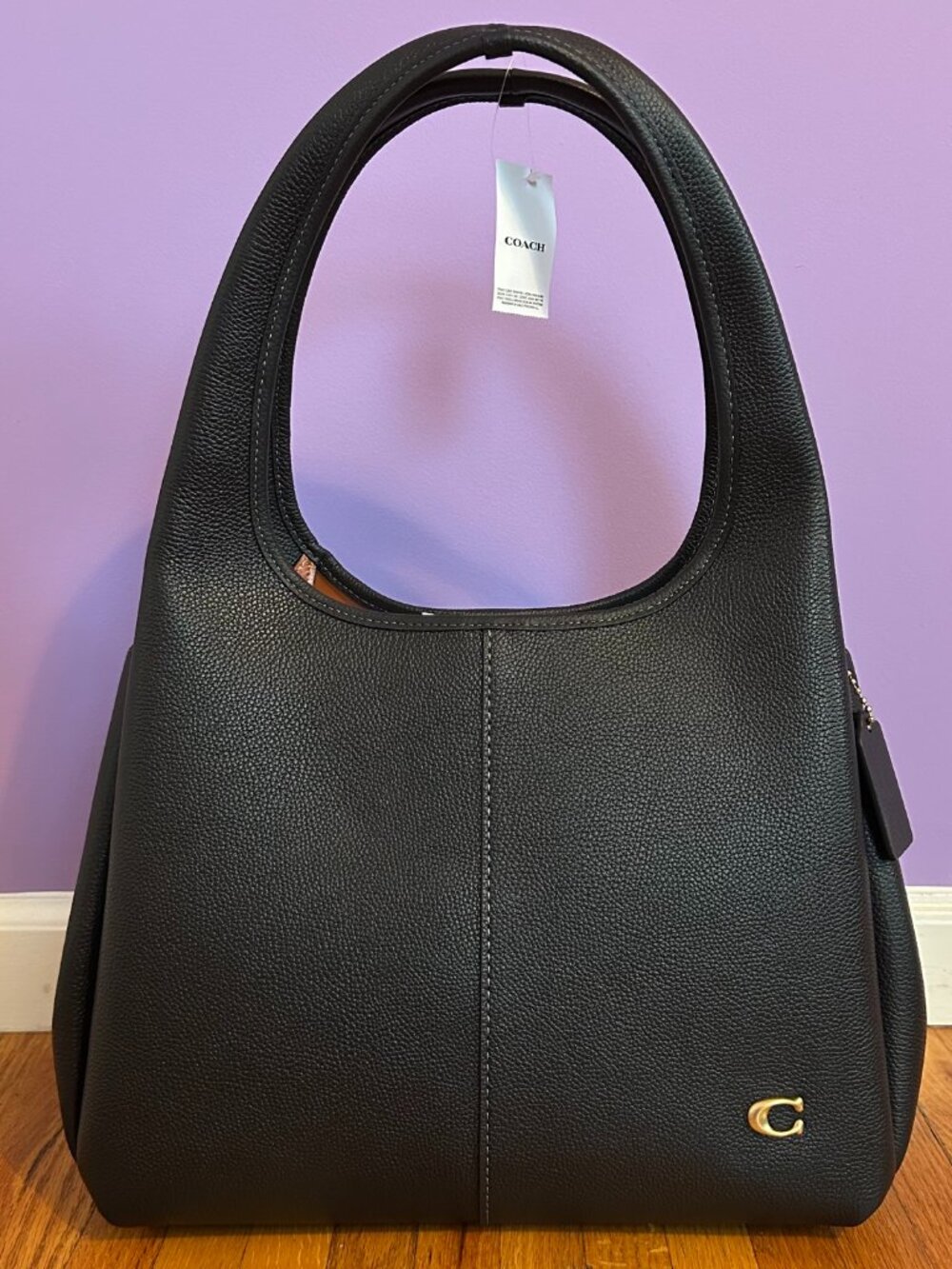 Lana Medium Pebble Leather Shoulder Bag